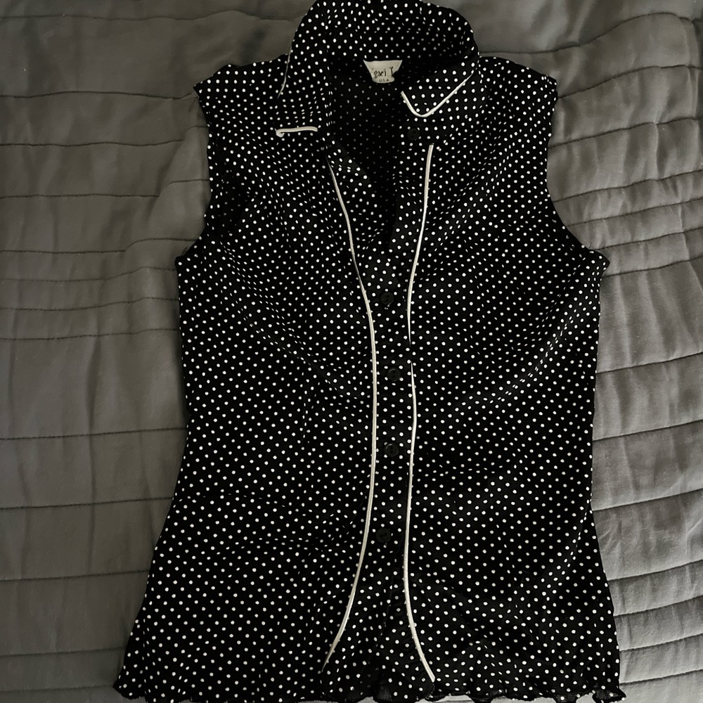 Polka Dot Blouse